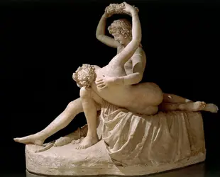 <it>Vénus couronnant Adonis</it>, Antonio Canova - crédits : A. Dagli Orti/ DeAgostini/ Getty Images