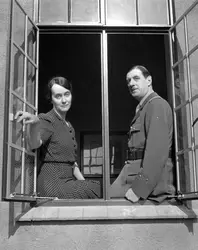 Charles de Gaulle et son épouse Yvonne, 1941 - crédits : Fred Ramage/ Hulton Archive/ Getty Image