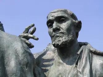 Monument aux Bourgeois de Calais, A. Rodin - crédits : © Simon Bilbault