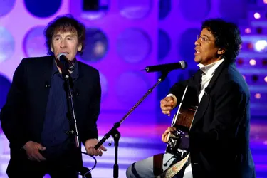 Alain Souchon et Laurent Voulzy - crédits : © Eric Fougere/ Corbis/ Getty Images