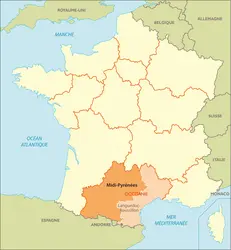 Ancienne région Midi-Pyrénées - crédits : © Encyclopædia Universalis France