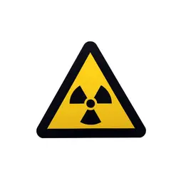Panneau « risque d'irradiation » - crédits : © Kldy/ Shutterstock
