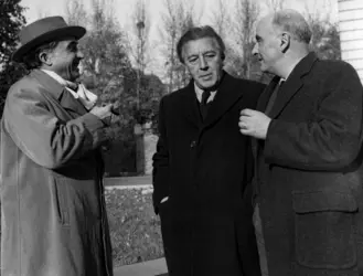 Pierre Reverdy, André Breton et Francis Ponge - crédits : Keystone-France/ Gamma-Rapho/ Getty Images