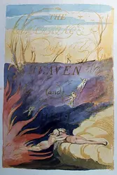 Le Mariage du Ciel et de l'Enfer, W. Blake - crédits :  Bridgeman Images 