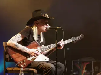 Johnny Winter - crédits : S. Kuelcue/ Shutterstock