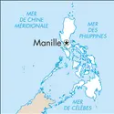 Manille : carte de situation - crédits : © Encyclopædia Universalis France