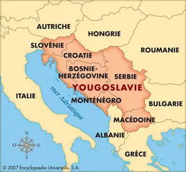 Yougoslavie - crédits : © Encyclopædia Universalis France