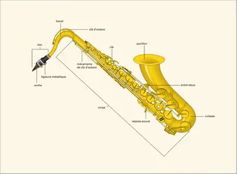 "Saxophone " - crédits : Encyclopædia Universalis France