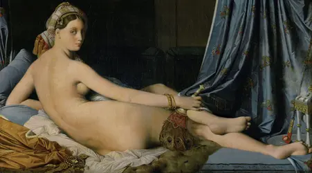 <em>La Grande Odalisque</em>, J. A. D. Ingres. - crédits : Erich Lessing/ AKG-images