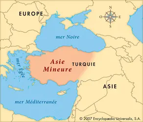 Asie Mineure - crédits : © Encyclopædia Universalis France