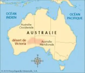 Désert de Victoria, Australie - crédits : © Encyclopædia Britannica, Inc.