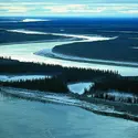 Méandres du fleuve Mackenzie - crédits : Mike Beedell/ Comstock