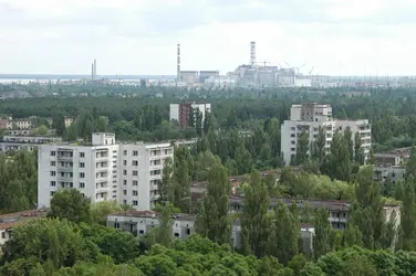 Pripyat (Ukraine) désertée après une contamination radioactive - crédits : © Petr Pavlicek/ Agence internationale de l'énergie atomique