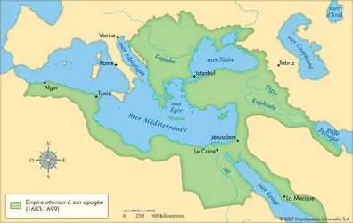 Empire ottoman - crédits : © Encyclopædia Universalis France