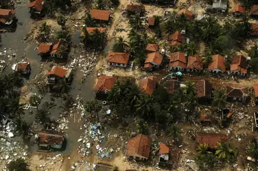 Tsunami de 2004 au Sri Lanka - crédits : Majority World/ Universal Images Group/ Getty Images