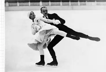 Andrée Joly et Pierre Brunet - crédits : Imagno/ Hulton Archive/ Getty Images