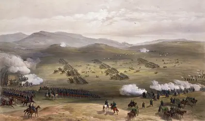 Bataille de Balaklava, 1854 - crédits : Hulton Archive/ Getty Images