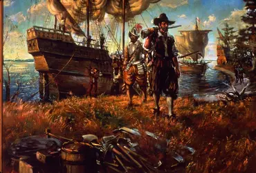 Jamestown et la colonisation de l'Amérique - crédits : MPI/ Getty Images