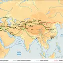 Route de la soie - crédits : Encyclopædia Universalis France