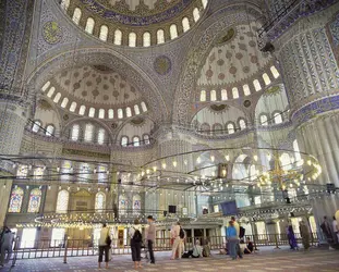 Mosquée bleue, Istanbul, Turquie - crédits : © Brian Lawrence/SuperStock