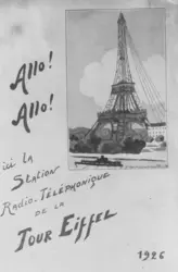 Station radiotéléphonique de la tour Eiffel - crédits : Musée de Radio-France/ D.R.