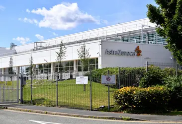 Usine AstraZeneca, Royaume-Uni - crédits : © Paul Ellis/ AFP