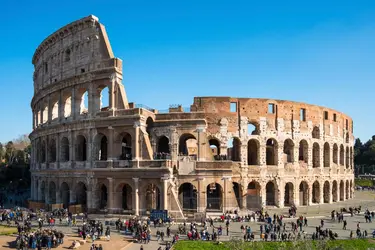 Colisée, Rome, Italie - crédits : Education Images/ Universal Images Group/ Getty Images