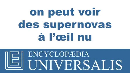 Supernova - crédits : © 2013 Encyclopædia Universalis