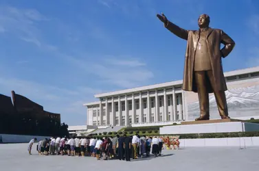 Statue de Kim Il-sung, Corée du Nord - crédits : Tony Waitham/ robertharding/ Getty Images