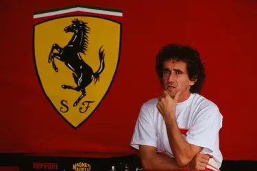 Alain Prost - crédits : Patrick Behar/ Corbis/ Getty Images