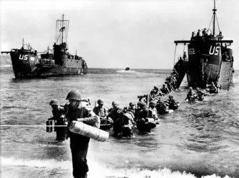Débarquement en Normandie, 6 juin 1944 - crédits : © The Granger Collection