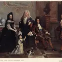 Louis XIV&nbsp;et ses héritiers en 1710 - crédits : Hulton Archive/ Getty Images