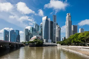 Gratte-ciel à Singapour - crédits : © Maremagnum/ Corbis documentary/ Getty Images