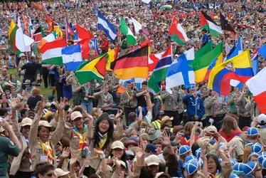 Jamboree mondial des scouts - crédits : © John van Hasselt/ Corbis/ Getty Images