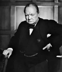 Winston Churchill - crédits : © Karsh/Woodfin Camp and Associates