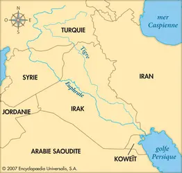 Euphrate, fleuve - crédits : © Encyclopædia Universalis France