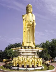 Centre bouddhiste à Taïwan - crédits : © Spectrum Colour Library/Heritage-Images
