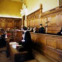 Cour d’assises de Paris en 1995 - crédits : © Germain Rey/ Gamma-Rapho/ Getty Images