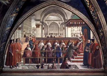 Saint François d'Assise, D. Ghirlandaio - crédits :  Bridgeman Images 