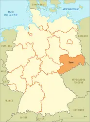 Land de Saxe - crédits : © Encyclopædia Universalis France