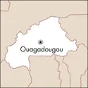 Ouagadougou : carte de situation - crédits : © Encyclopædia Universalis France