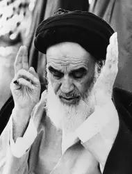 L’ayatollah Khomeyni - crédits : Keystone/ Getty Images