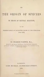 L'Origine des espèces au moyen de la sélection naturelle, de C. Darwin - crédits : © Library of Congress, Washington, D.C.