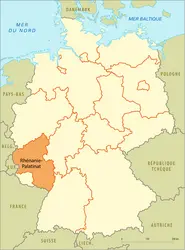 Land de Rhénanie-Palatinat - crédits : © Encyclopædia Universalis France