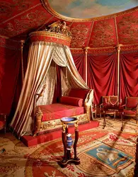 Chambre de Joséphine de Beauharnais, château de Malmaison - crédits : A. Dagli Orti/ De Agostini/ Getty Images