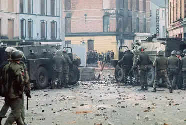 Le dimanche sanglant en Irlande du Nord, 1972 - crédits : William L. Rukeyser/ Getty Images