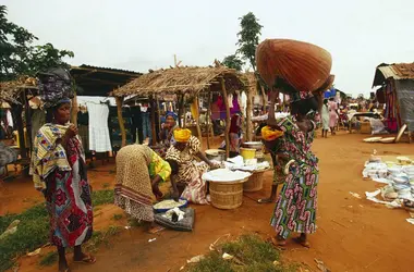 Marché au Togo - crédits : © M. Borchi/ De Agostini/ Getty Images