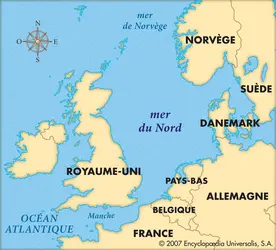 Mer du Nord - crédits : © Encyclopædia Universalis France