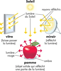 Réflexion optique - crédits : © Encyclopædia Britannica, Inc.