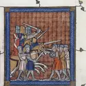 Batailles de Bouvines, 1214 - crédits : © British Library/ AKG-images